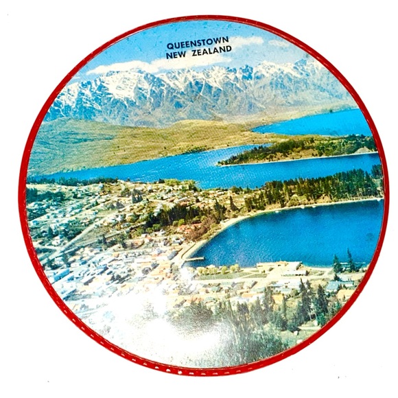 Vintage New Zealand Photo Coasters Set of 5 - Picture 3 of 10